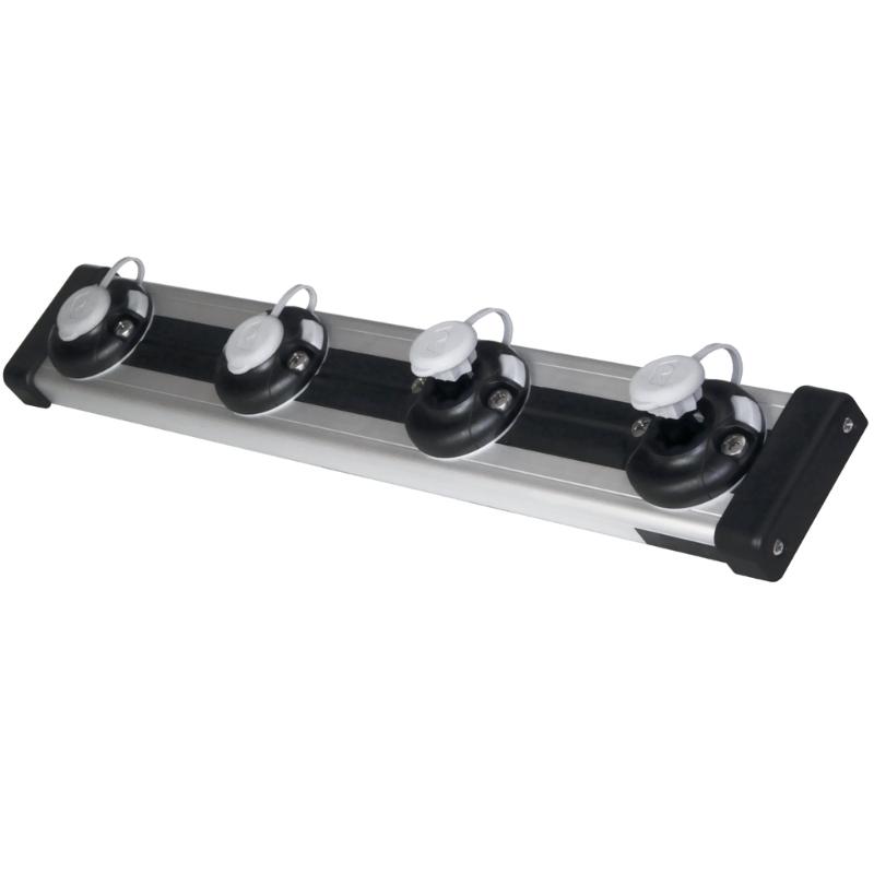 Fishing Rod Holder Mounting Base Rack Aluminum Alloy Kayak Slide Track Rail Bracket Canoes Kayak Accessories Enduring