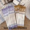 Fair Isle Leg Warmers Wool Blend Sock Cuffs Warm Keeping Calf Socks  Street Wear