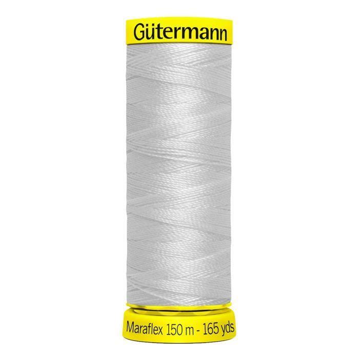 Fil à coudre Gütermann Maraflex, No. 120, pour des coutures très élastiques 8 Argent