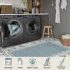 Irregular Runner Rug Fashion Retro Floral Print Bedside Carpet Creative Light Luxury Machine Washable Kitchen Floor Mat Alfombra