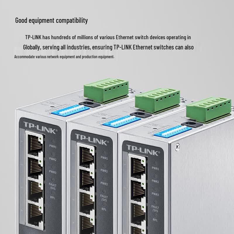 Tp-Link 6-Port Gigabit Industrial Managed Ethernet Switch