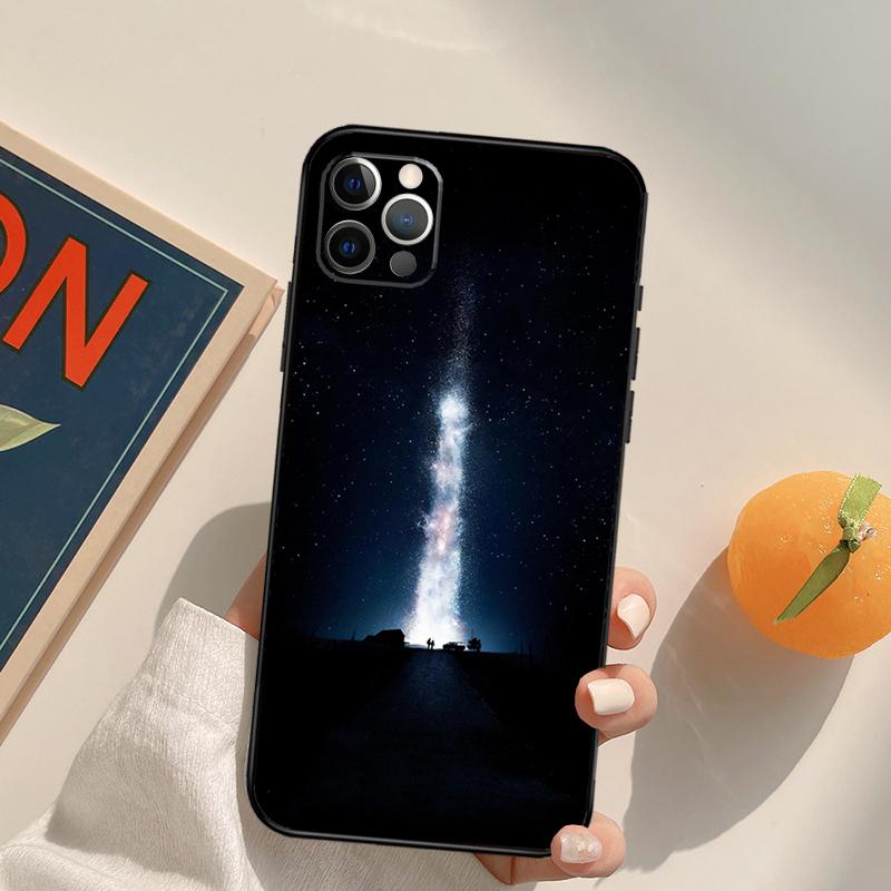 Interstellar Movie Funda Case For iPhone 16 Pro Max 15 14 11 12 13 Pro Max Mini XR 16e 16 15 Plus Phone Cover