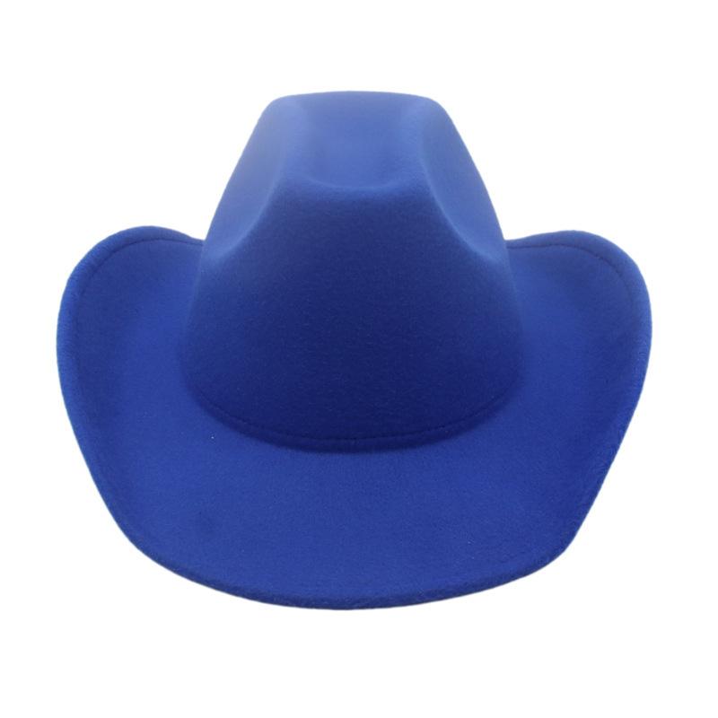 Ny Hög Hatt Herr- Och Damkläder High-End Brittisk Stil Gränsöverskridande Hetsäljande Europeiska Och Amerikanska Cowboyhattar, Berömd Stil Tibetanska Grossisthattar