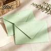 Handmade Paper Envelopes with Real Petals 10PCS Petal Art Envelopes, Floral Texture Design, Thick Western Style for Wedding Invitations Stationery,