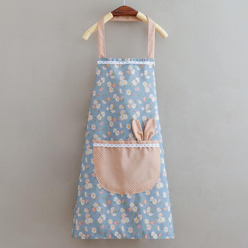 2024 Women's Long Sleeve Waterproof Kitchen Apron - Oil-Proof Coveralls for Home Use