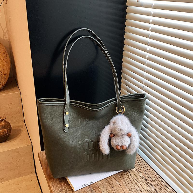 Large-capacity Tote Bag, Stylish and Retro Underarm Bag, Light Luxury Coin Purse