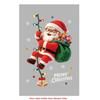 Double Sided Christmas Window Sticker Removable PVC Xmas Tree Mural  Winter Celebration