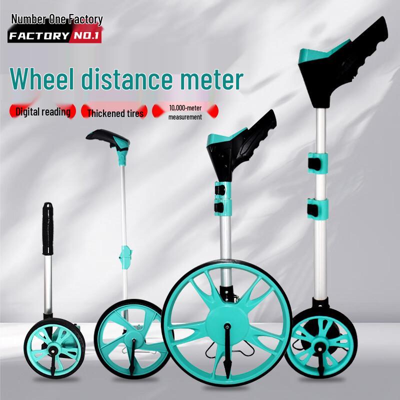 Hand-Push Retractable Measuring Wheel