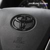 65mm 67mm Car Steering Wheel Badge Emblem Steer Wheel Sticker Decal Logo for Toyota RAV4 Camry Yaris AVALON CHR PRIUS Vios REIZ