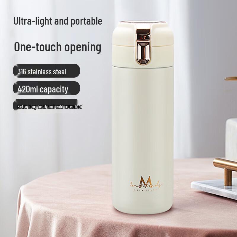 INMINDS 420ml Portable Insulated Mug