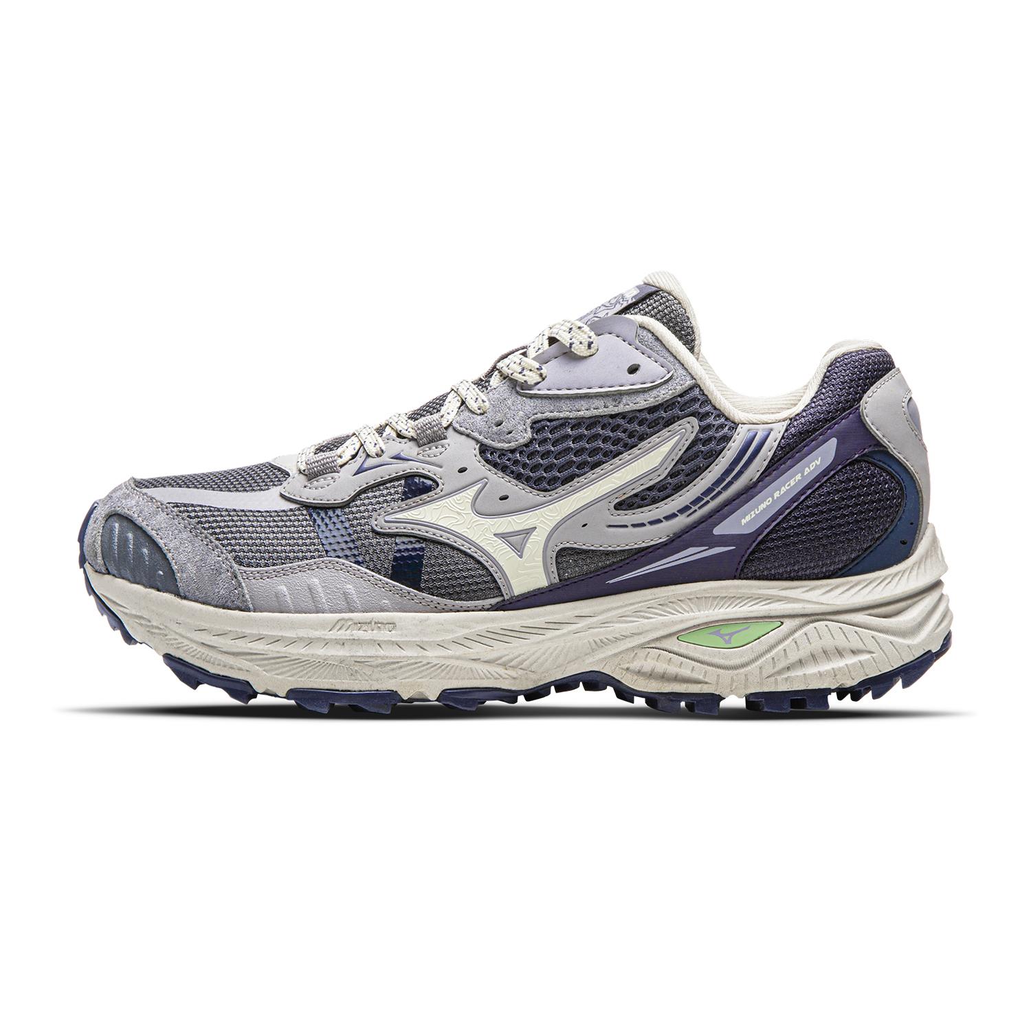 

Mizuno Racer Adv Outdoor Durable Non-Slip Casual Comfortable Versatile Low-Top Running Shoes Unisex sneaker Smoky-Gray D1GH241211 41