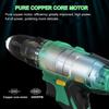 800W 3500RPM Electric Car Polisher Machine Kit 4Inches Buffer Sander Wax Sponge Polishing Pad W/ 1/2pcs Battery