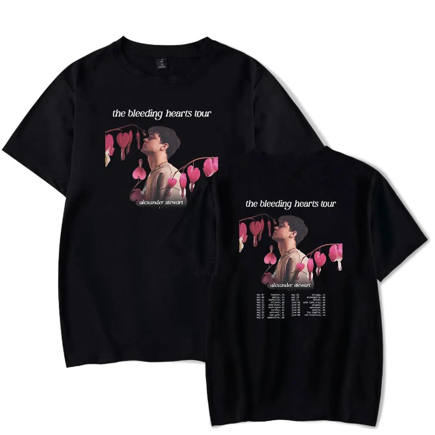 

Alexander Stewart Tshirt Crewneck Short Sleeve T-shirt Men Women Streetwear Printing Casual Unisex Fashion Harajuku Hip Hop S