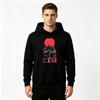 Men's Hoodie Blood Moon Dark Knight Printed Pullover Casual Long Sleeve Sweatshirt for Adults
