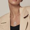 Latest In Love Heart Pendant Piece Necklace Piece Authentic Circle Necklace Women Chain Jewelry Creation Decoration Bracelet Style Accessories Charm