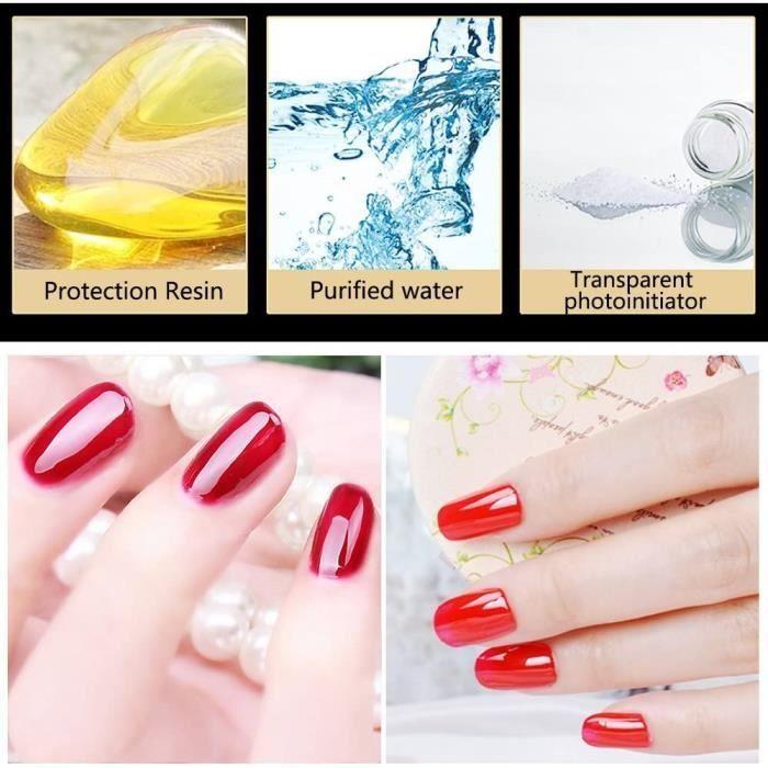 Base Coat and Top Coat - Vishine - 15ml - Semi-permanent Nail Polish - 2 Pcs Manicure Kit - Nail Protection