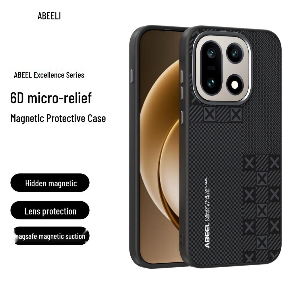 OnePlus Ace6 Phone Case with Built-in Magnet - Soft, Full Coverage, Anti-Fall Protection for OnePlus15.