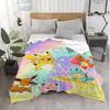 Fluffy Soft Blankets for Bed Kawaii Pokepokes Shaggy Throw Blanket School Bedroom Decoration Home Bedspread the Sofa Warm Winter