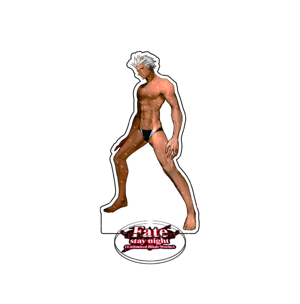 Anime Fate 15cm Acrylic Stand Model Cosplay Characters Desktop model stand Ornament Goods Collection Gifts