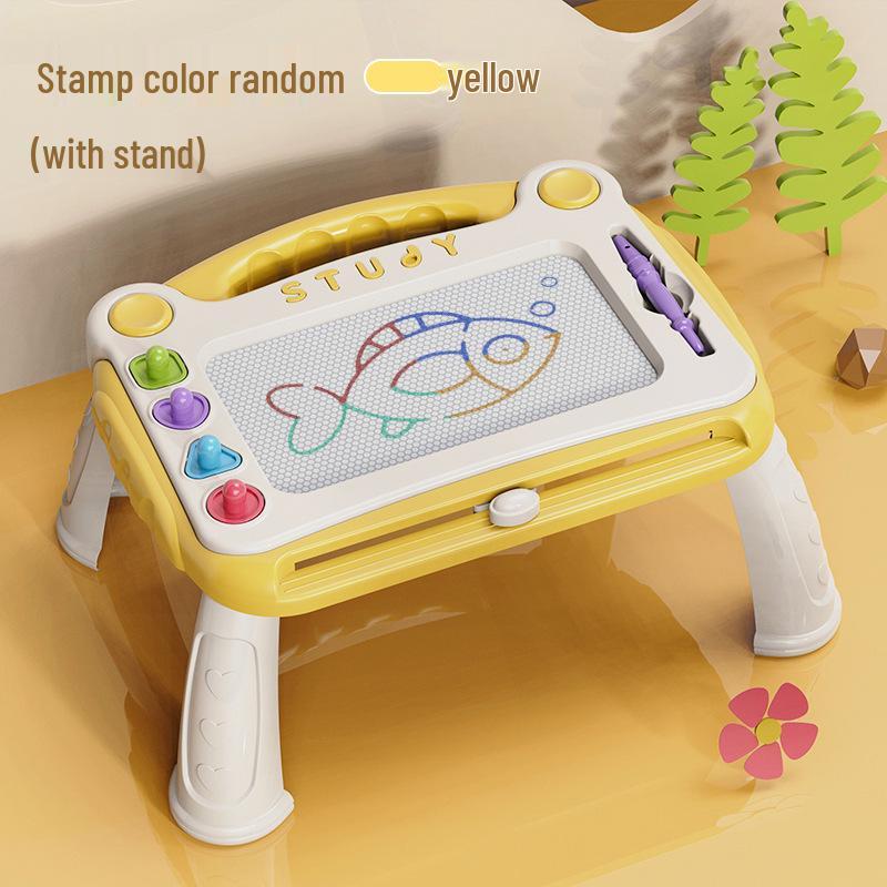 Multicolor Magnetic Drawing Board for Kids - Graffiti and Writing Toy for Ages 0-6