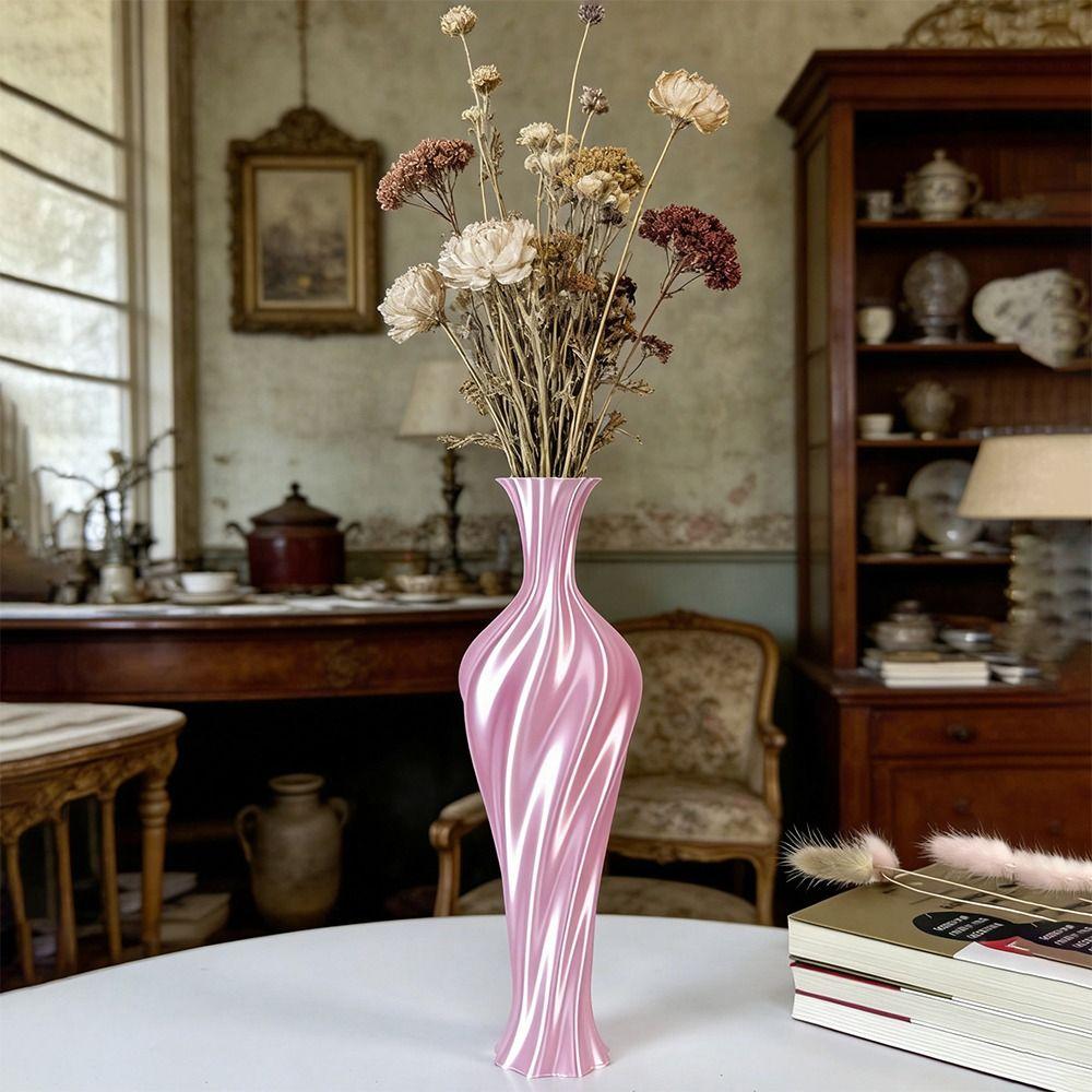 Gown-Shaped Elegant Dress Vase Flower Arrangement Decorative Vase  Office Tabletop Ornaments