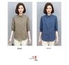 Casual Cotton Linen Long Sleeve Shirt for Women - 2024 Spring/Autumn Plus Size Fashion Loose Fit Top