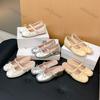 Fashion Women Loafers 2025 Summer Lightweight Comfortable Luxury Mary Jane Shoes Fashion Bow-knot Buckle Strap Ballet Shoes Zapatillas
