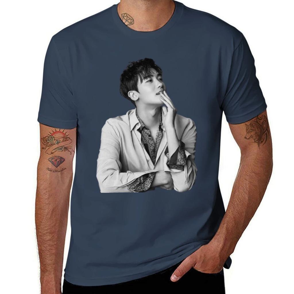 Park Hyung Sik V20 Tshirt Basic Daily Outfit Short Sleeve Tee