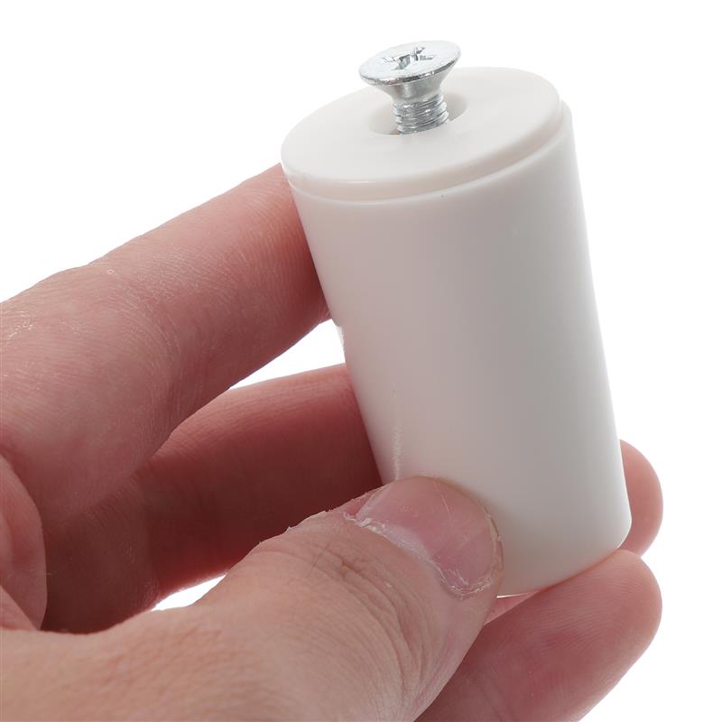 8pcs White White White Blind Stoppers Shutter Fasteners Roller Shutters Stop Buffer Roller Shutter Parts Plastic Buffer