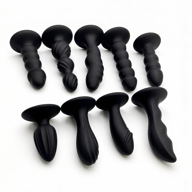 1pcs Anal Plug Dildo Silicone Beginner Butt Plug for Men Women Adult Sex Toys G Point Massage Pleasure Anal Toy