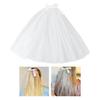 Girls Pearls Bridal Veils for Girls Studded Pearls Bridal Veils Detail for Evening Dinner Dress Stylish Outfits