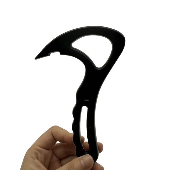 Apriscatole per Lattine con Anello, Apriscatole Manuale ad Anello per Cucina, Protegge le Unghie, Strumento Facile da Aprire per Lattine di Soda e Birra