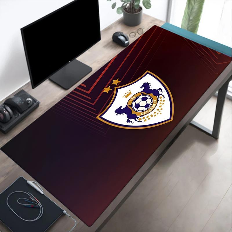 Soccer Team Qarabag Design Mouse Pad, Gaming Mouse Pad, Keyboard Pad, Desk Decor for Computer Notebook Fan Gift Birthday Gift