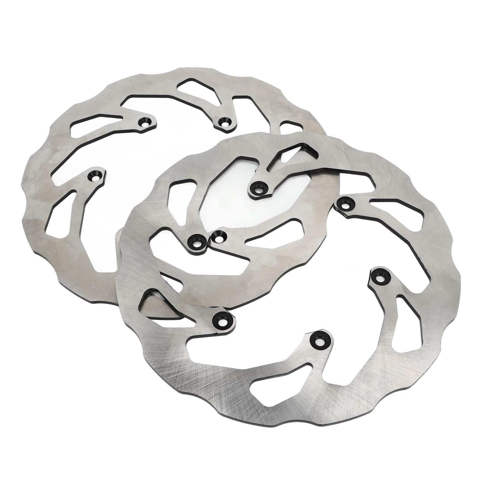 

1 Pair Motorcycle Brake Disc Heat Dissipation Low Noise Shockproof Fit For YZ125 YZ250 YZ250F YZ450F YZ250X YZ250FX