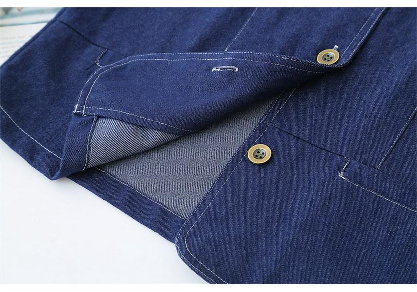 2026 Plus Size Women's V-Neck Denim Vest: Slimming, Versatile Cardigan for Spring/Autumn