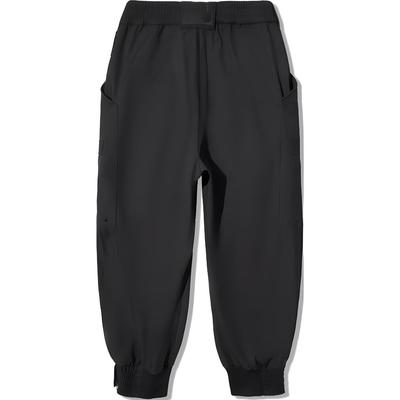 Li Ning X Jackie Chan Collaboration Kung Fu Series Fleece Lined Warm Loose Fit Cuffed Knit Sports Pants Men Pants Black AYKU797-1
