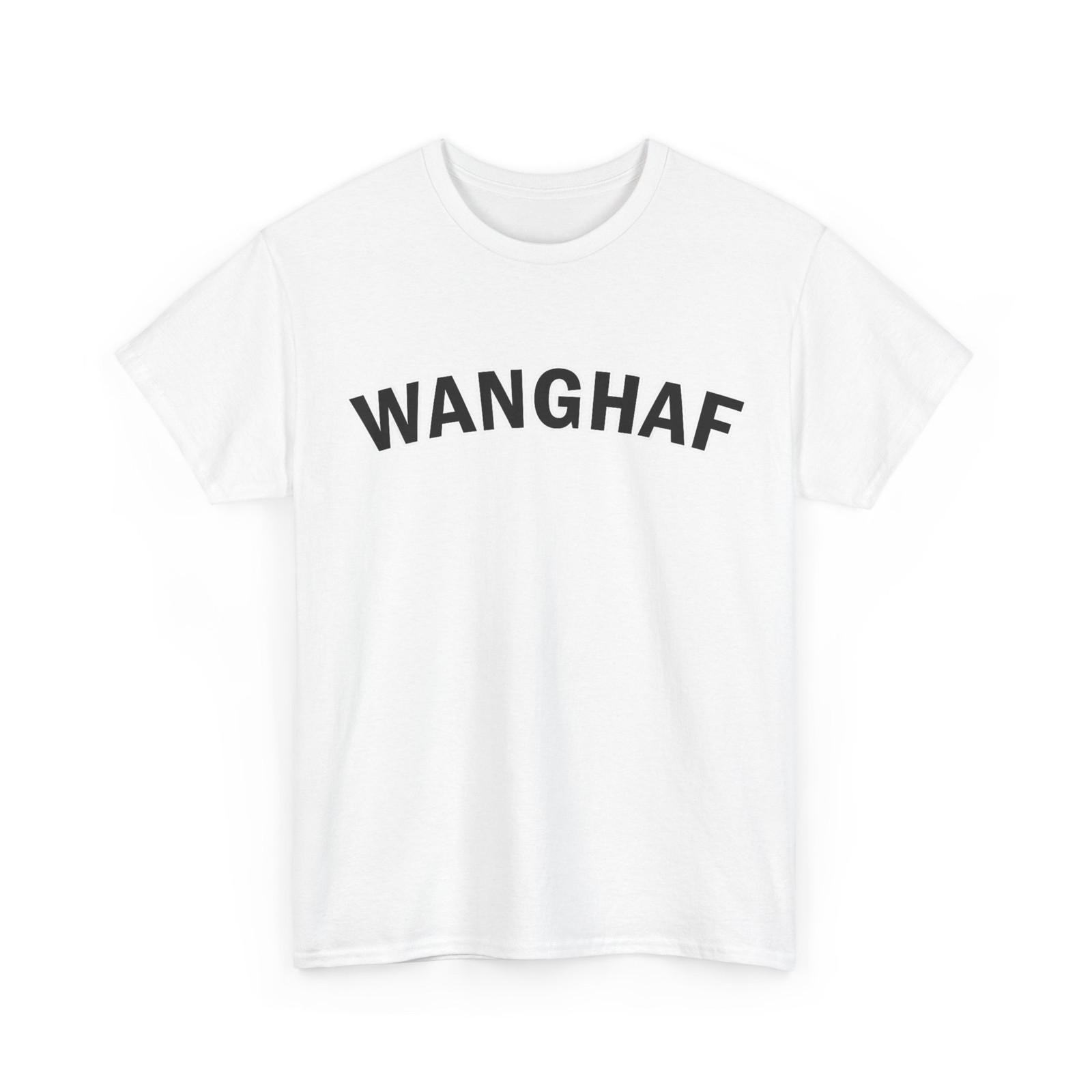 WANGHAF Shirt – Bold Minimalist Streetwear Graphic Tee T-Shirt Mens Womens Tees Top 3XL