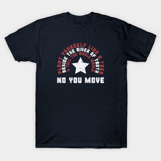 

Men Black Print T-shirt No You Move No-Cut Transfer Paper Print Cotton Tshirt - Men s Summer Cotton Graphic Tee 5XL різнокольоровий
