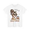 Coffee T-Shirt | Mothers Day Leopard Mama Coffee Shirt