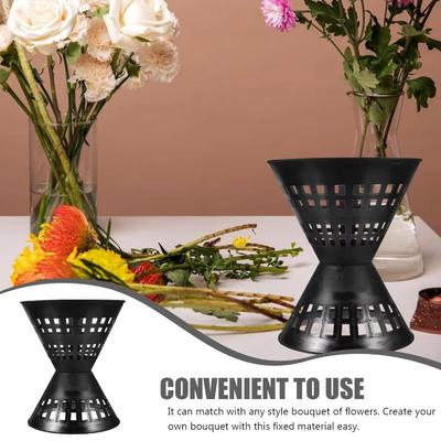 Portable Plastic Flower Packaging Liner Quick Flower Accessories Wrap Flower Base DIY Flower Bouquet Base Mother's Day