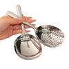 Stainless Steel Kitchen Spoon Set Food Grade Smooth Polished For Cooking Straining Noodles Serving Rice