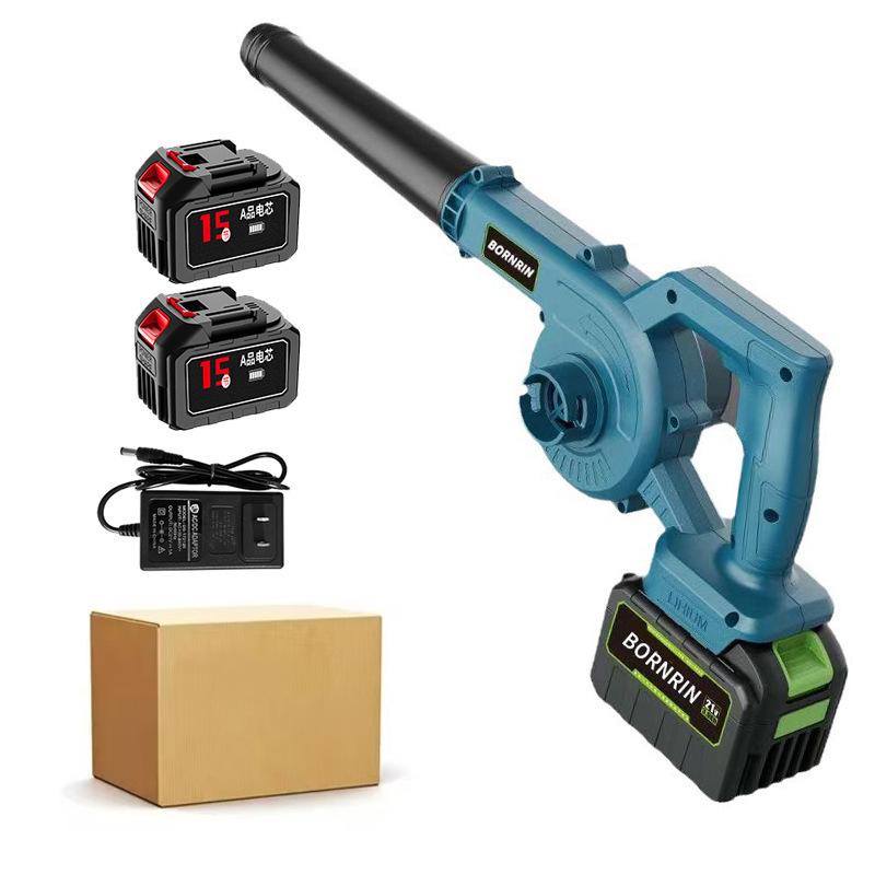 High-Power Dual-Use Electric Blower: Lithium Battery, Strong Blower & Vacuum for Dust Removal In Homes & Industry