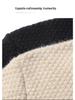 Men's Knitted Stand-up Collar Cardigan: Trendy Autumn/Winter Fashion Sweater with Long Sleeves and Thickened Design.
