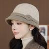 Autumn and Winter Woolen Hat Women's French Bucket Hat Retro Top Hat Thermal Basin Hat Fashion Accessory, Winter Hat for Women, Ladies Winter Hats