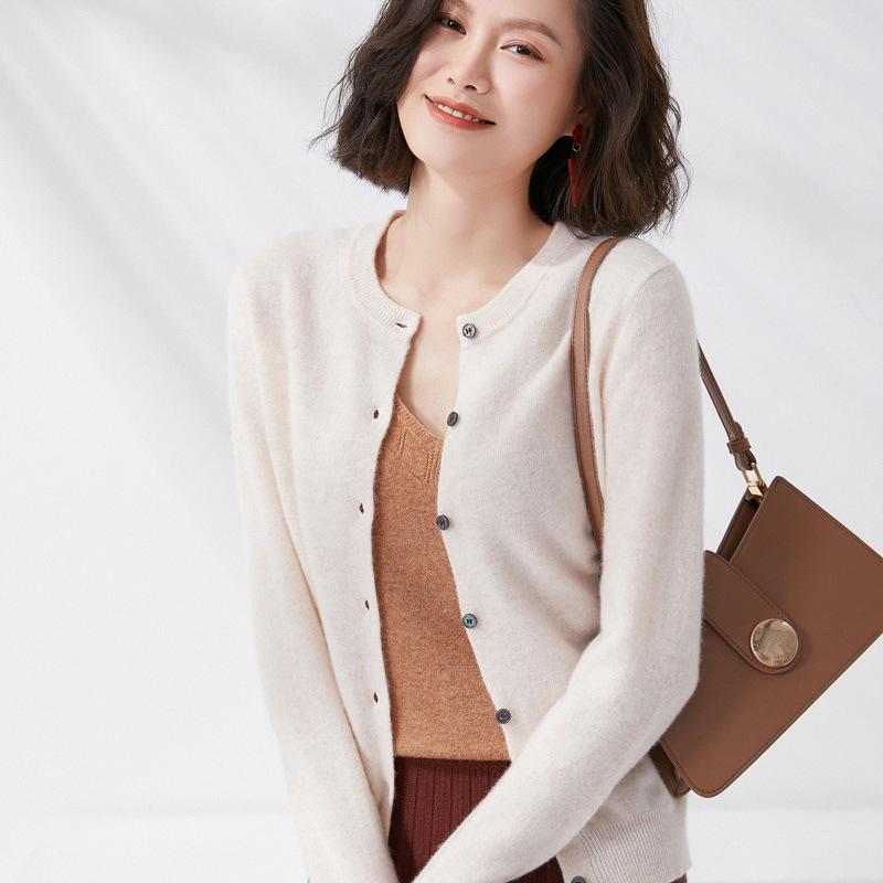 

YYFS женские модные повседневные однотонные свитера с круглым вырезом и осенне-зимним принтом с длинными рукавами XXL