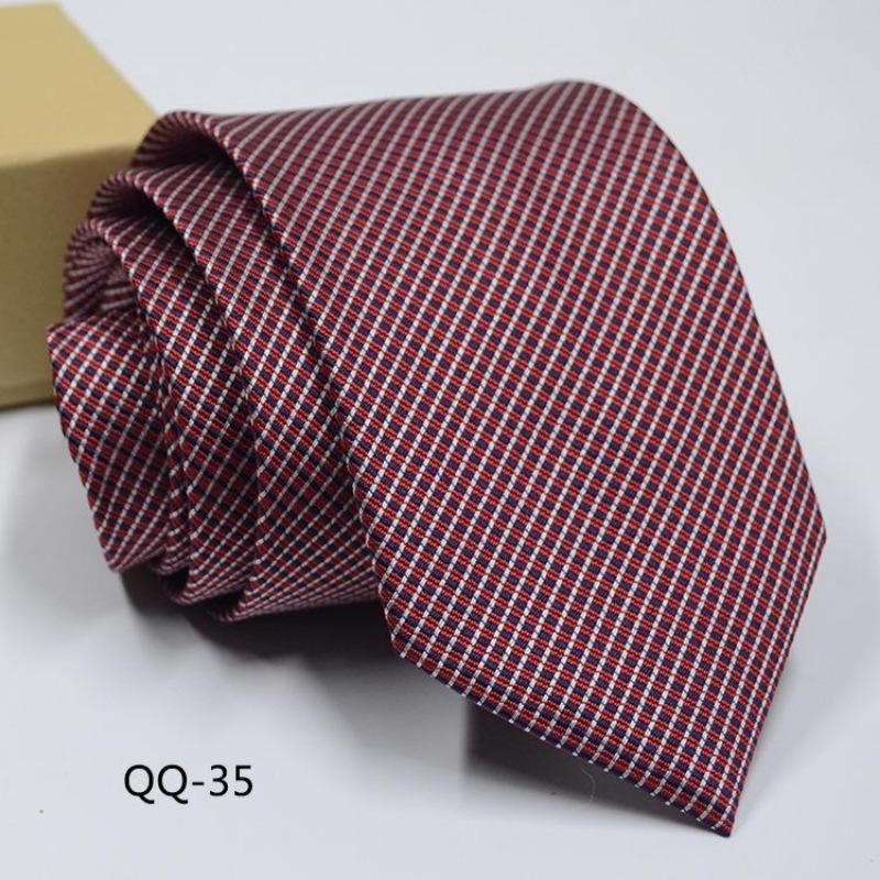 Men'S Dress Business Casual Professional Groom Wedding Best Man Striped Jacquard Fine Gentleman Men'S Premium Tie