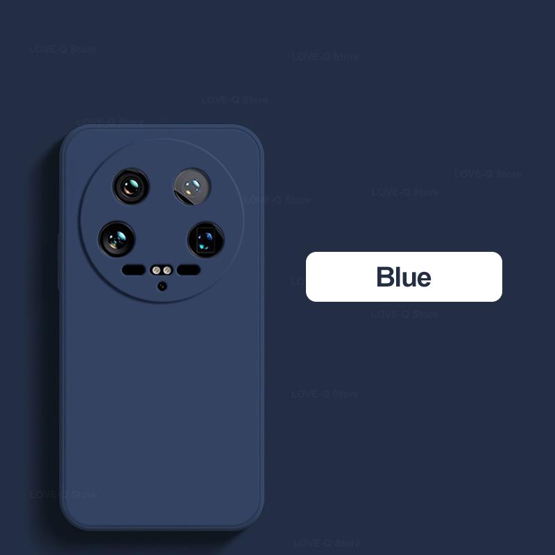 For For Xiaomi 14 Ultra Liquid Silicone Phone Case For Xiaomi Mi 14 Mi14 Ultra Mi14Ultra Cases Shockproof Protective Cover