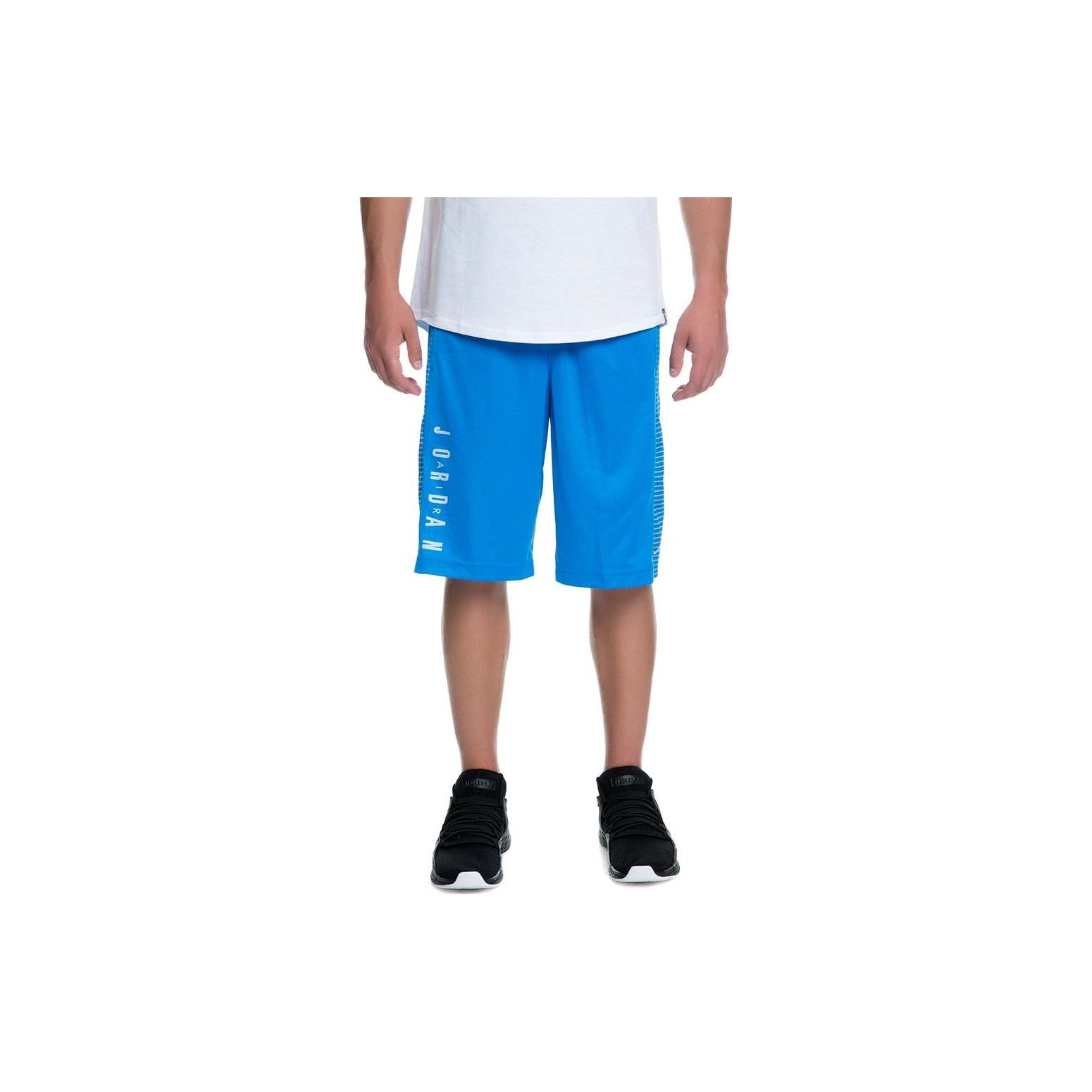 

Jordan Удобные дышащие свободные повседневные шорты с логотипом и принтом, мужские брюки синие 831334-435