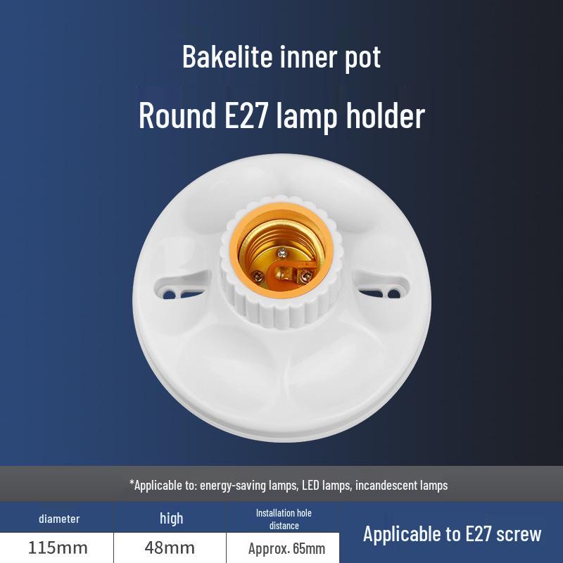 Dulie universală E27 cu filet cu pandantiv - Soclu cu suspensie compatibil LED