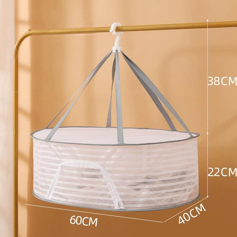 1ks Multifunkční domácí sušicí síť Sušení ryb Suchá síť na sušení odolná proti hmyzu Sušení oblečení Větruodolná Skládací Uzavřená